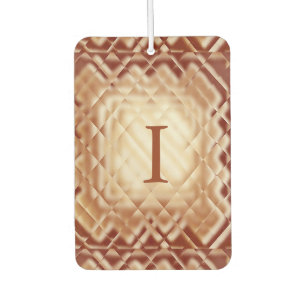 Dimensional Square-Red-I Air Freshener