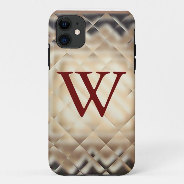 Dimensional Square-W Case-Mate iPhone Case (Back)