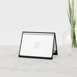 Dimensional Video Gamer 9th Birthday Party Invite