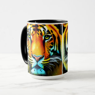 Dimensional Wildlife: Lifelike 3D Animal Designs Mug
