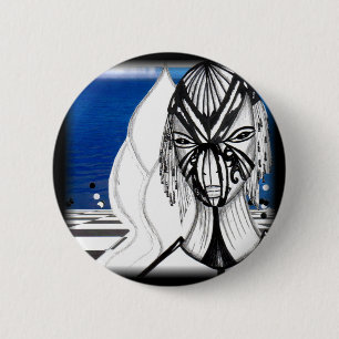 "Dimensions" 6 Cm Round Badge