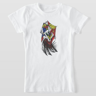 Dimensions Colourful Abstract Tribal Tattoo Art T-Shirt