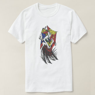 Dimensions Colourful Abstract Tribal Tattoo Art T-Shirt