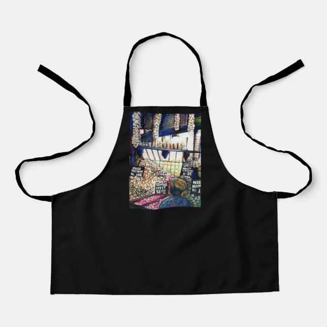 Dimensions of Curiosity Apron (Front)