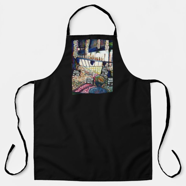 Dimensions of Curiosity Apron (Front)