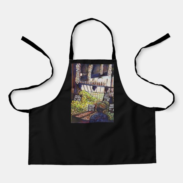 Dimensions of Curiosity Apron (Front)