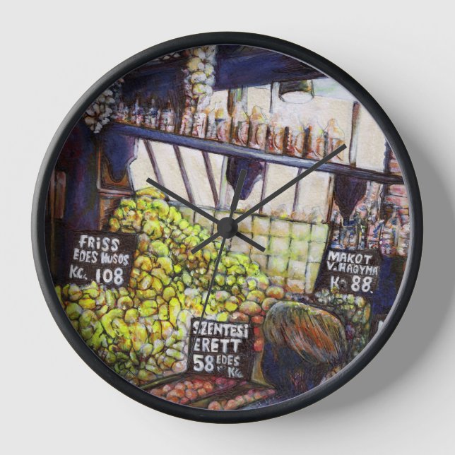 Dimensions of Curiosity Clock (Front)