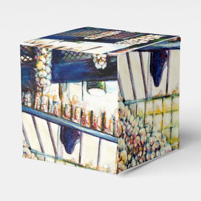Dimensions of Curiosity Favour Box (Front Side)