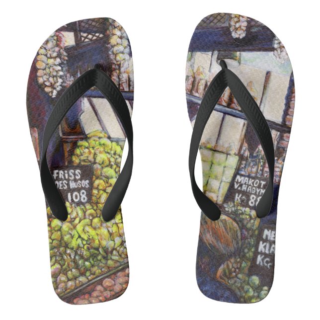 Dimensions of Curiosity Flip Flops (Footbed)