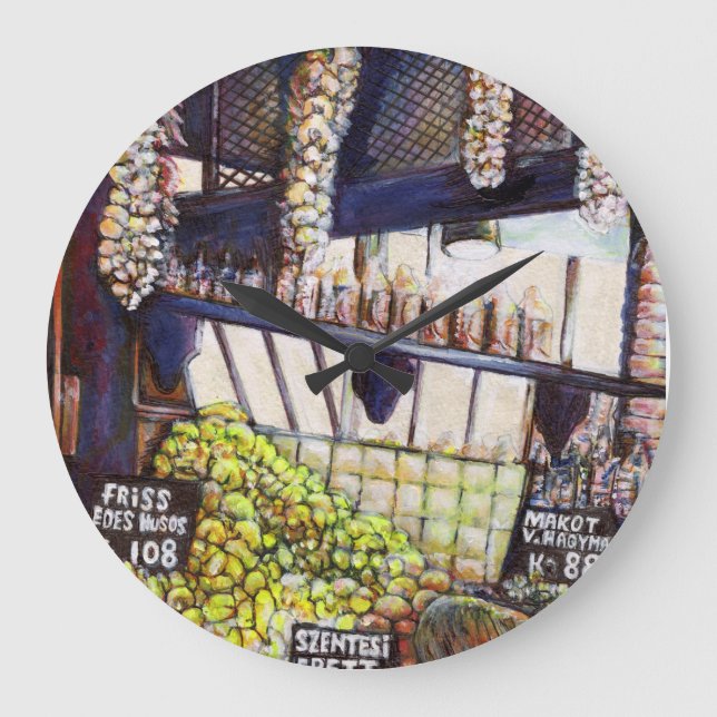 Dimensions of Curiosity Large Clock (Front)