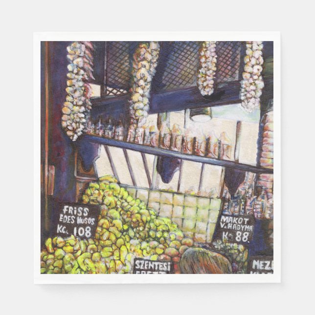 Dimensions of Curiosity Napkin (Front)