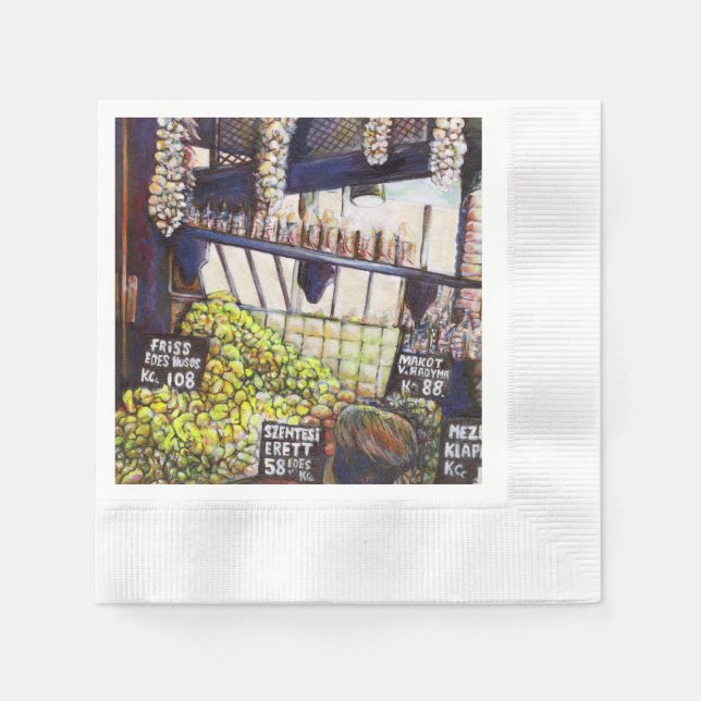 Dimensions of Curiosity Napkin (Front)