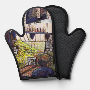 Dimensions of Curiosity Oven Mitt