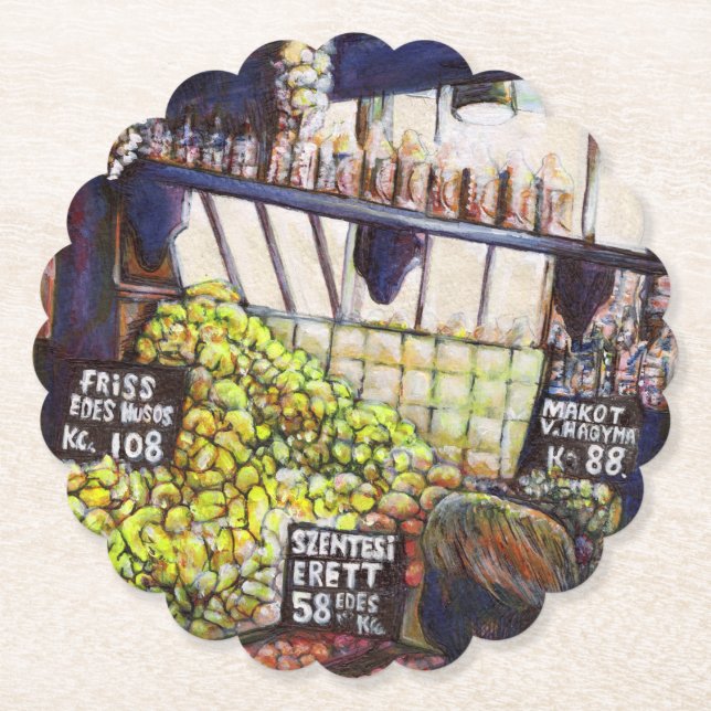 Dimensions of Curiosity Paper Coaster (Front)