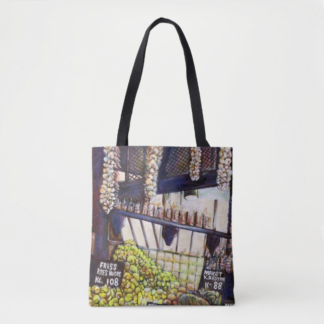 Dimensions of Curiosity Tote Bag (Front)
