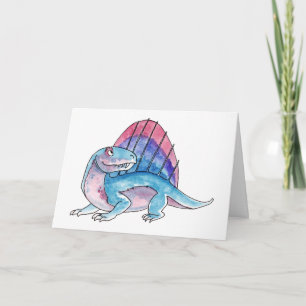 Dimetrodon Greeting Card