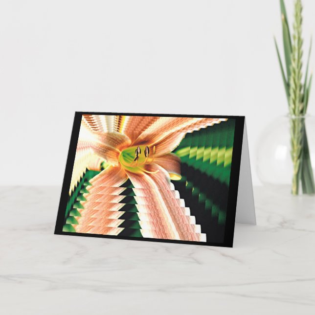 Diminishing Daylily Card (Front)