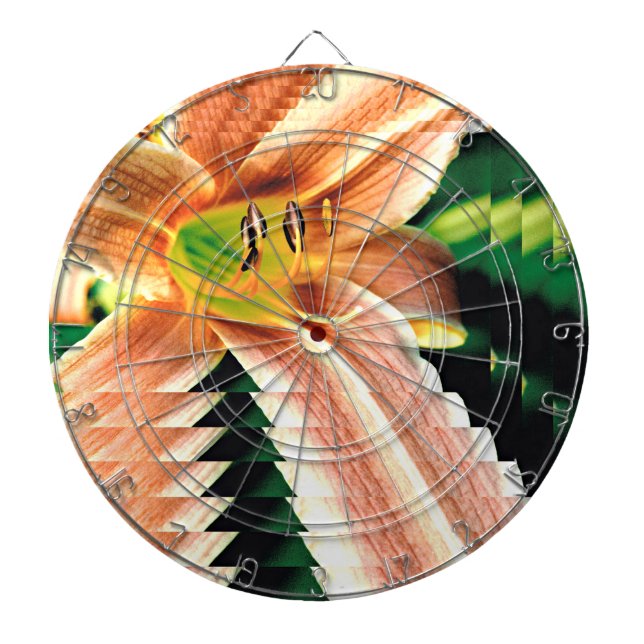 Diminishing Daylily Dartboard (Front)