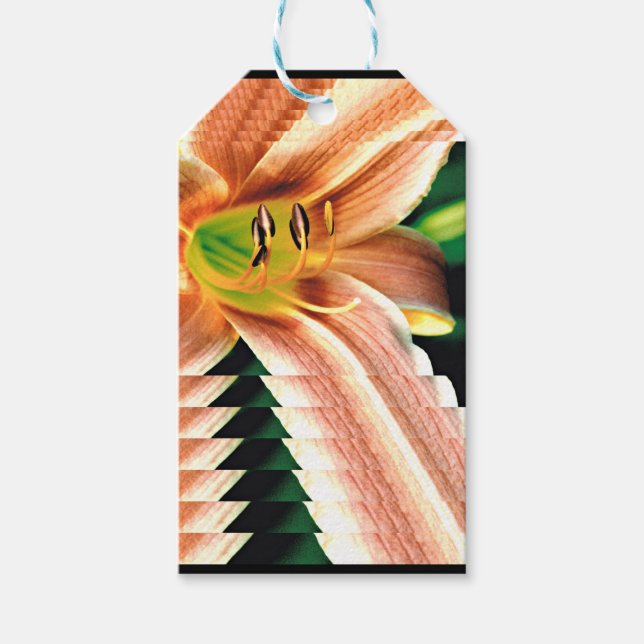 Diminishing Daylily Gift Tags (Front)
