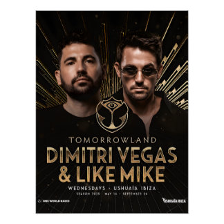 Dimitri Vegas & Like Mike - Ushuaïa Poster