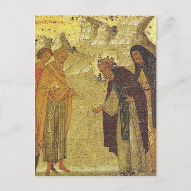 Dimitry and Pachomy Are Coming to Vologda Postcard (Front)