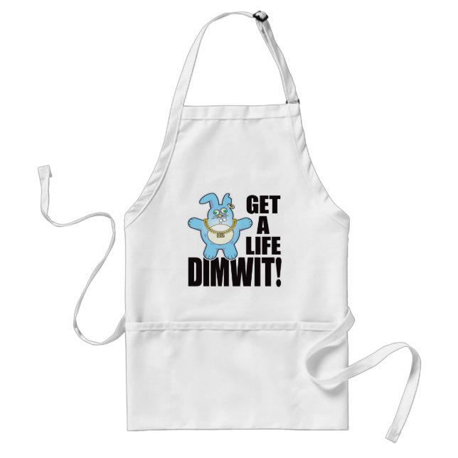Dimwit Bad Bun Life Standard Apron (Front)
