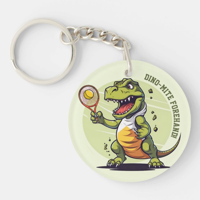 Dina-Mite Forehand Key Ring (Front)