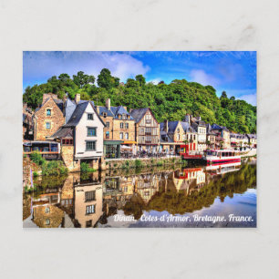Dinan, Cotes-d'Armour, Bretagne. France. Postcard