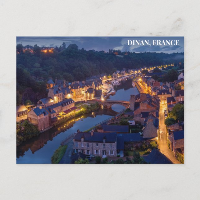 Dinan, France Postcard (Front)