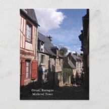 Dinan Mediaeval Village in Bretagne France
