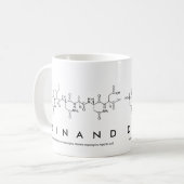Dinand peptide name mug (Front Left)
