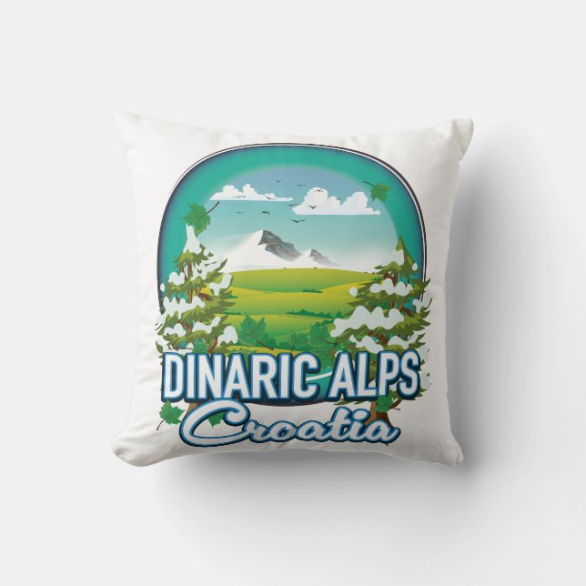 Dinaric Alps Cushion (Front)
