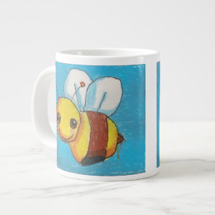 Dina's Bumble Bee (double image) Jumbo Size Large Coffee Mug