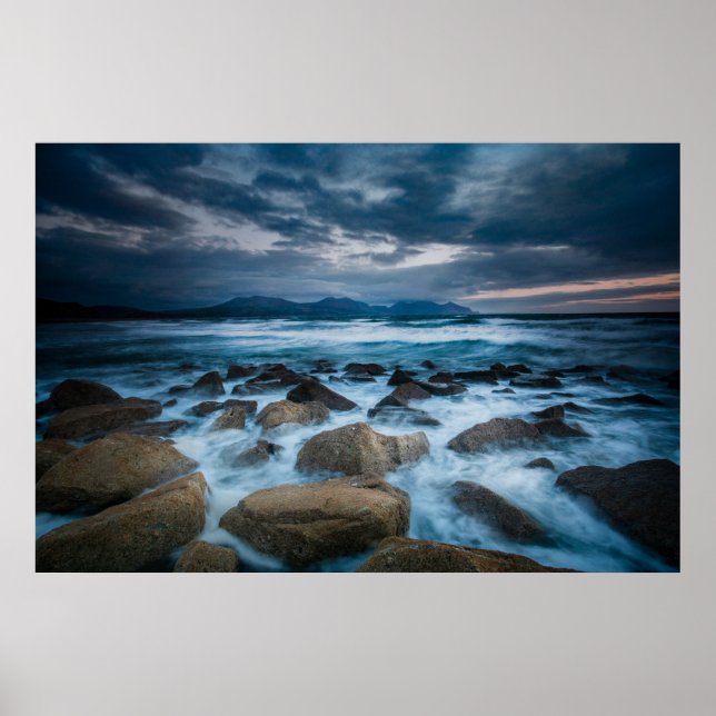 Dinas Dinlle, Gwynedd, Wales, UK Poster (Front)