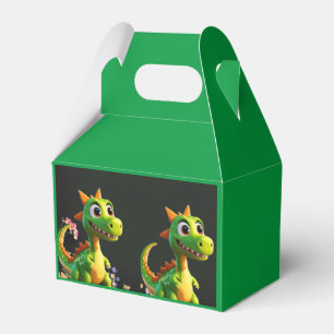 dinasaur birthday favour box