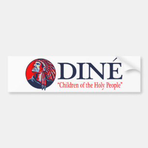 Dine Bumper Sticker
