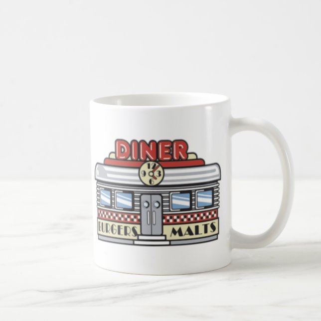 Diner Coffee Mug (Right)