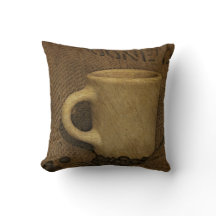 Diner Cup with Beans Pillow