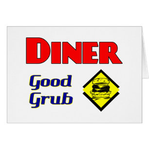 Diner Good Grub Hamburger Restaurant Art