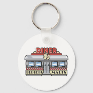 Diner Key Ring