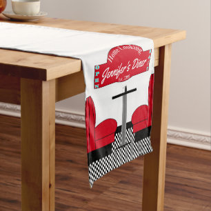 Diner Kitchen Restaurant Kitchen Grill Chef Baker Short Table Runner