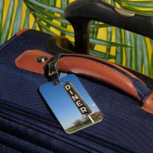 Diner Luggage Tag