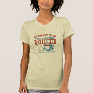 Diner shirt Heavenly Hash and Holy Grounds