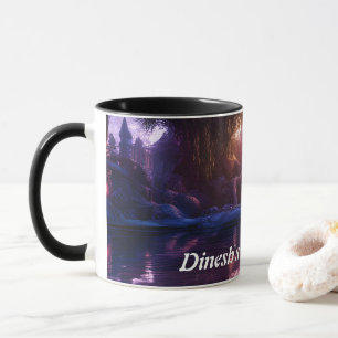 Dinesh's Morning Tea Personalised Customisable Mug