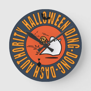 Ding-Dong-Dash Acrylic Wall Clock