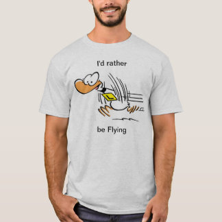 Ding Duck Funny Flying Shirt