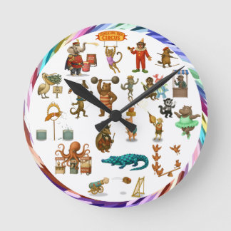 Dingaling Bros Circus acts Round Clock