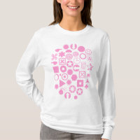 Dingbat Abstract - Pink