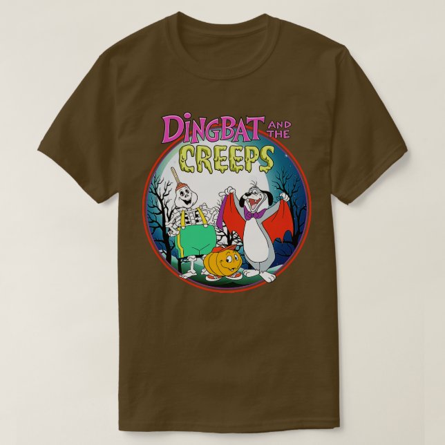 Dingbat And The Creeps T-Shirt (Design Front)