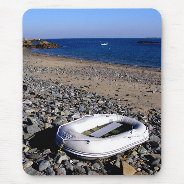 Dinghy in Guernsey Mouse Mat (Front)